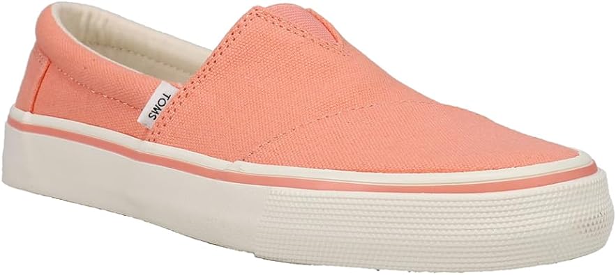 Toms Alpargata Fenix Women Slip-on Canvas Shoes - Peach Pink