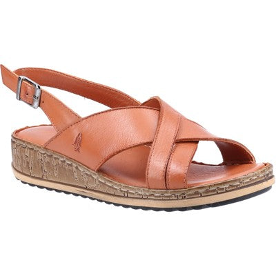 Hush Puppies Women Elena Slingback Wedge Sandals