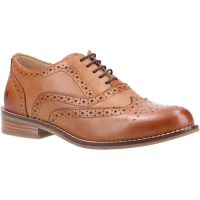 Hush Puppies Natalie Ladies Leather Brogue Shoes