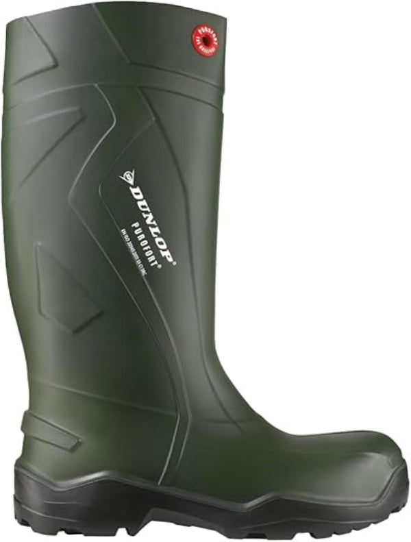 Dunlop Purofort Without Steel Green Shoe