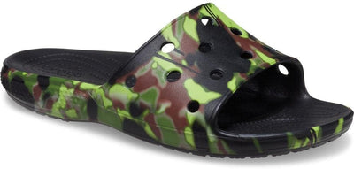 Crocs Unisex Spray Camo Slide Sandals