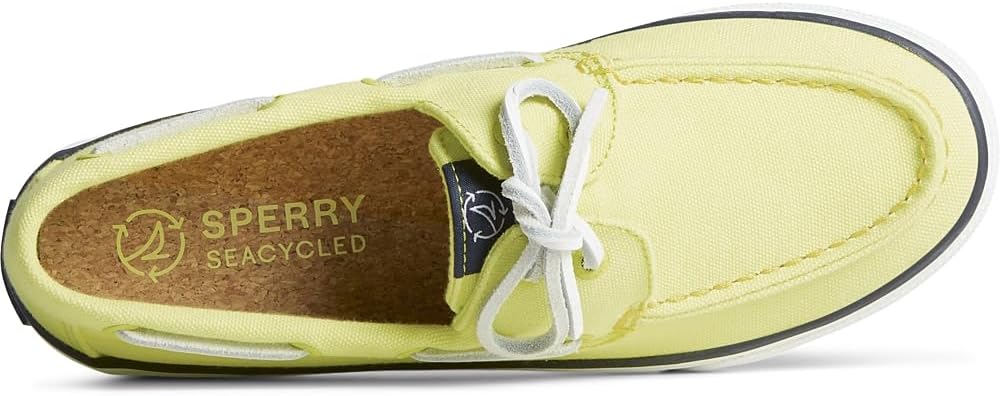 Sperry Women's Bahama  Sneaker in Lime