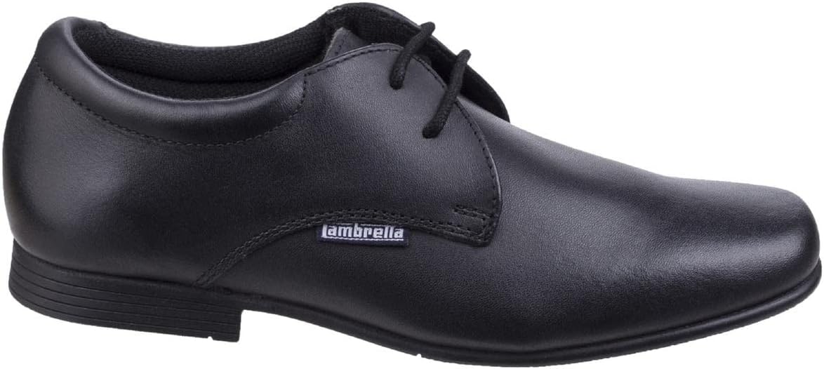 Lambretta Tomkin Hardwearing Outsole Plain Round-Toe Lace-Up Casual Shoes