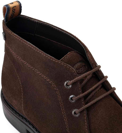 Base London Kilby Chukka Brown Suede Male Mens Boots