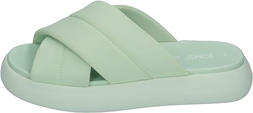 Toms Ladies Mallow Crossover Slide Soft Sandals