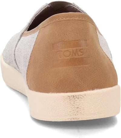 Toms Alpargata Forward Grey Flats Slip On Casual Shoe