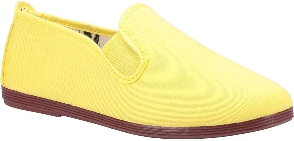 Flossy Unisex Slip-on Canvas Plimsoll