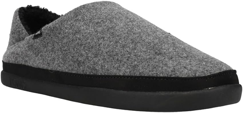 Toms Berkeley Ezra Womens Charcoal Gray Slippers