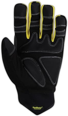 Stanley Unisex Fingerless Perforated Glove Black