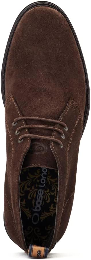 Base London Kilby Chukka Brown Suede Male Mens Boots