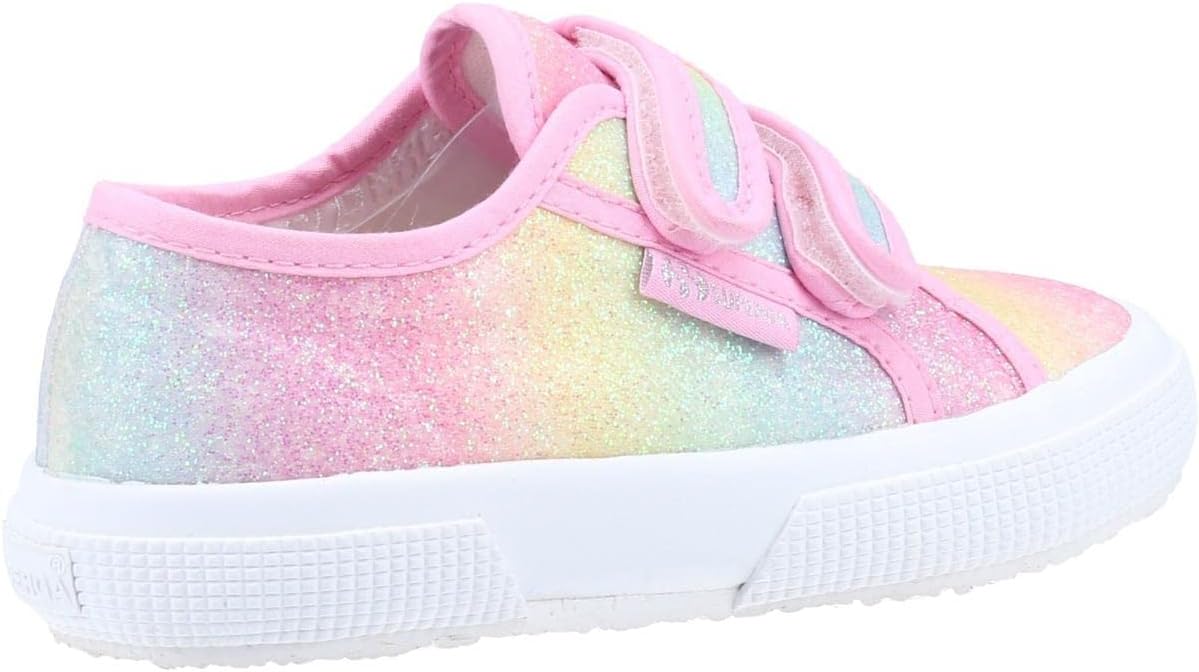 Superga Kids Iridescent Pink Microglitter