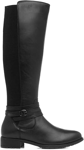 Hush Puppies Womens Scarlett Long Length Leather Calf Boot