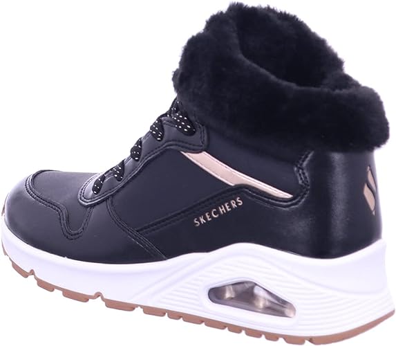 Skechers Girl's Uno Cozy on Air Street Lace up Boot