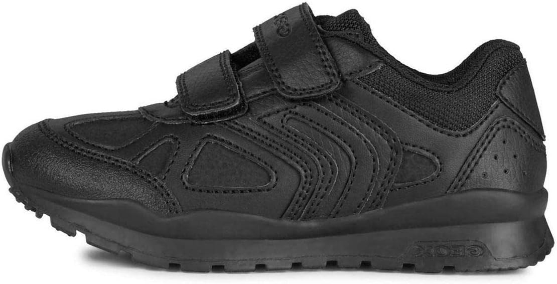 Geox Pavel Boy's Low-Cut Synthetic Upper Trainer Rubber Sole Sneaker