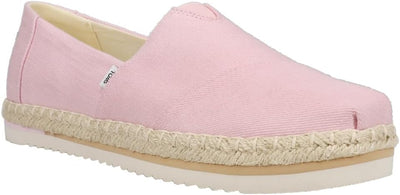 Toms Alpargata Platform Rope Espadrille Pink Shoes