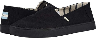 Toms Alpargata Cupsole Women Black Slip On Sneakers