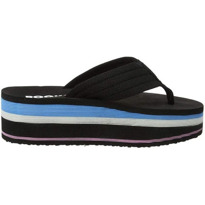 Rocket Dog Ladies Black Jimmies Og Web Bubblegum Sandals