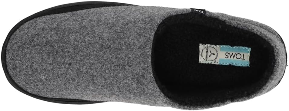 Toms Berkeley Ezra Womens Charcoal Gray Slippers