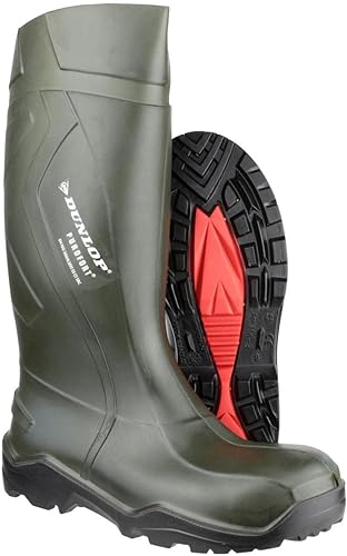 Dunlop Puro Safety Dark Green Shoes