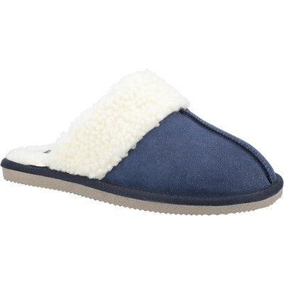 Hush Puppies Suede Mule Slippers For Ladies Arianna