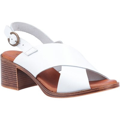 Hush Puppies Women Gabrielle Heeled Leather Sandal