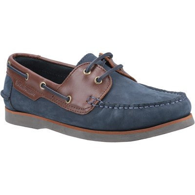 Hush Puppies Ladies Hattie Leather Boat Shoe