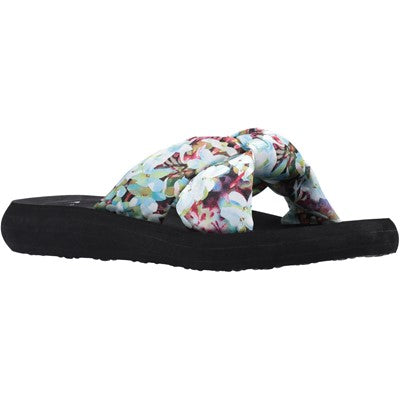 Rocket Dog Ladies Slade Ocala Digi Floral Fabric Flat Slide Sandals