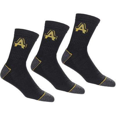 Amblers Safety Work Black Mens Socks