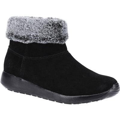 Hush Puppies Lollie Suede Ladies Ankle Boots