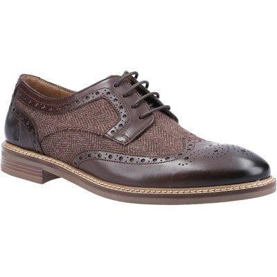 Hush Puppies Mens Bryson Formal Oxford Derby Casual Shoes