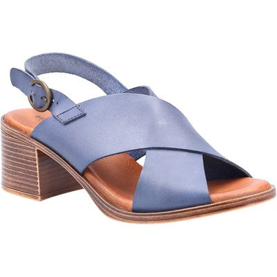 Hush Puppies Women Gabrielle Heeled Leather Sandal