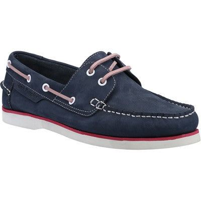 Hush Puppies Ladies Hattie Leather Boat Shoe