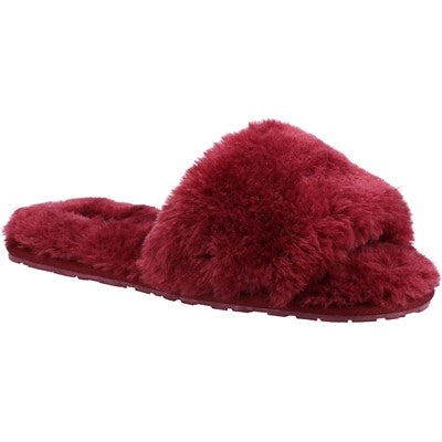 Hush Puppies Mayberry Faux Fur Memory Foam Slipper