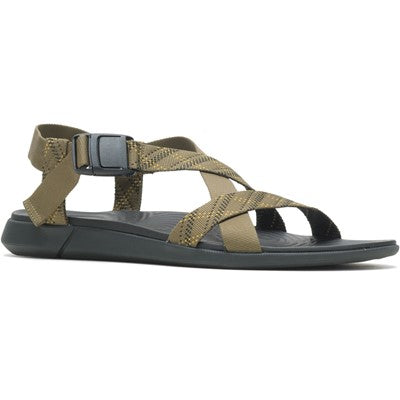 Hush Puppies Men's Textured Ankle Strap Sandals