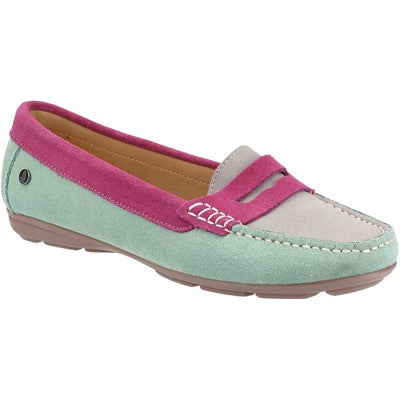 Hush Puppies Ladies Margot Multi Suede Loafer