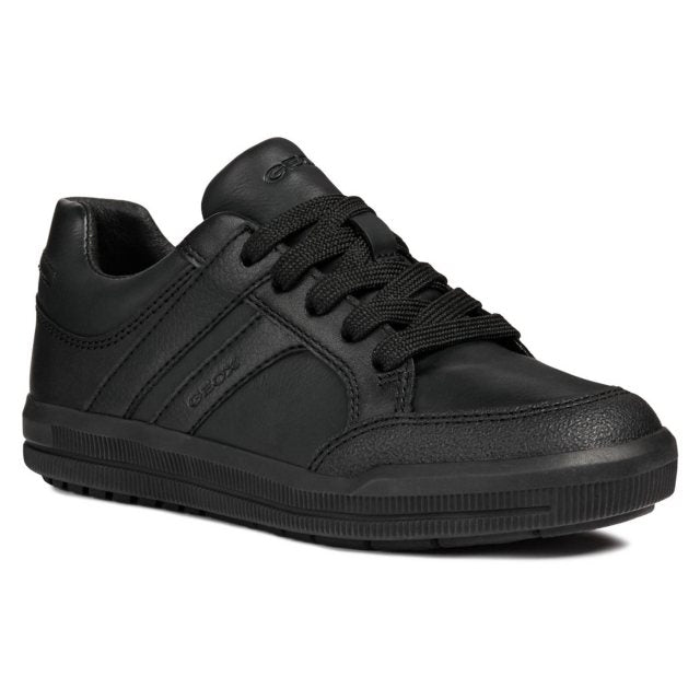 Geox Lace Up Leather Venetian Driving Style Trainer Shoe