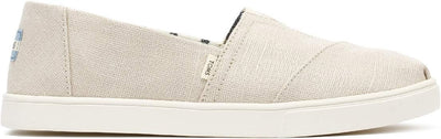 Toms Alpargata Cupsole Beige Natural Heritage Canvas Shoes