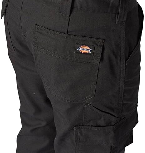 Dickies Everyday Men Multi Pockets Heavy Duty Falcon Black Cargo Trousers