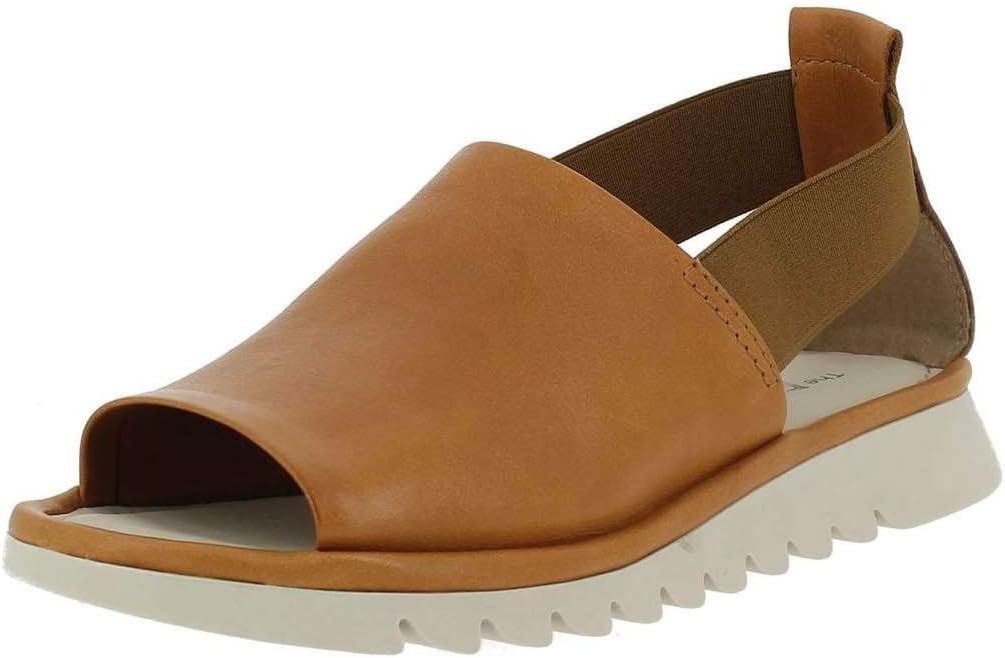 The Flexx Ladies Wat is Wav Vacchetta Leather Sandals - Cognac