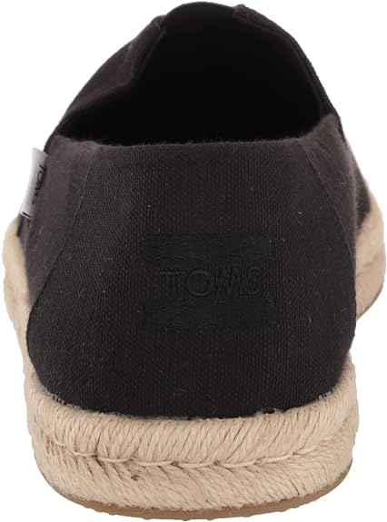 Toms Alpargata Rope Sperry Top-Sider Platform Slip-Ons Black Shoe