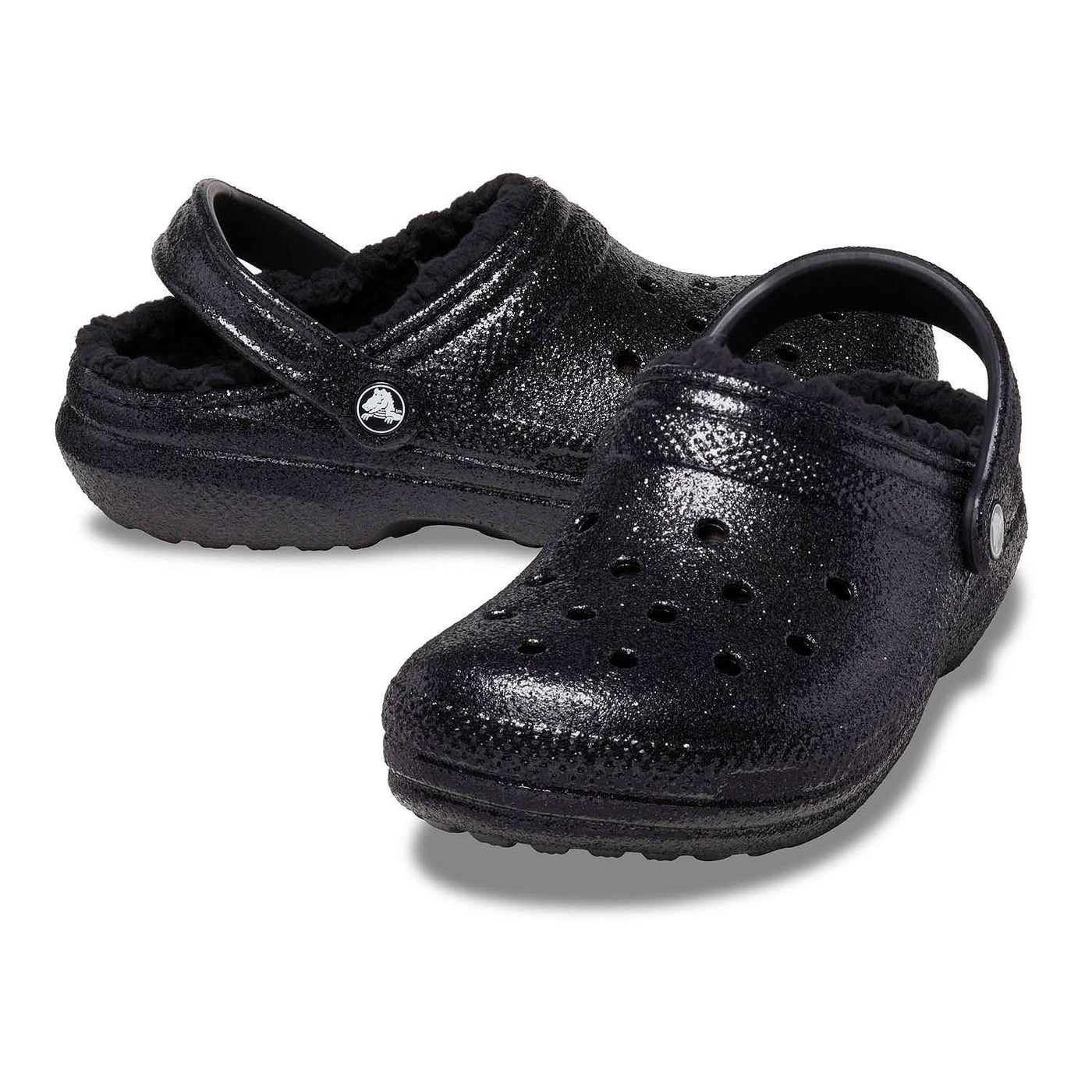 Crocs Unisex's Classic Lined Printed Camo Clog Black