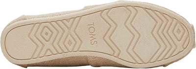 Toms Alpargata Rope Warm Natural Heritage Canvas Flats Casual Shoe