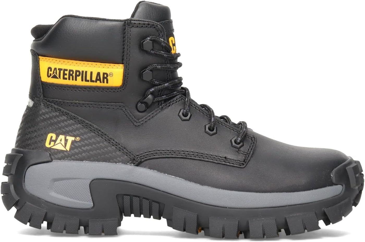 Caterpillar Invader Hi Black Industrial Boot