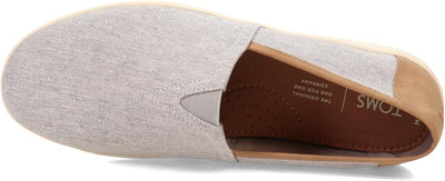 Toms Alpargata Forward Grey Flats Slip On Casual Shoe