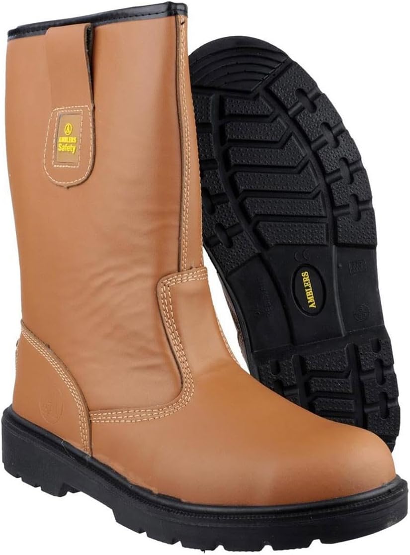 Amblers Safety S3 Men's Tan Rigger Boot