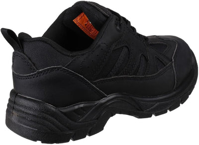 Amblers Safety Black Vegan Lightweight Safety Shoe