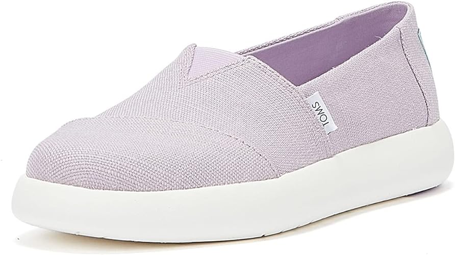 Toms Ladies Alpargata Mallow Sneaker In Purple