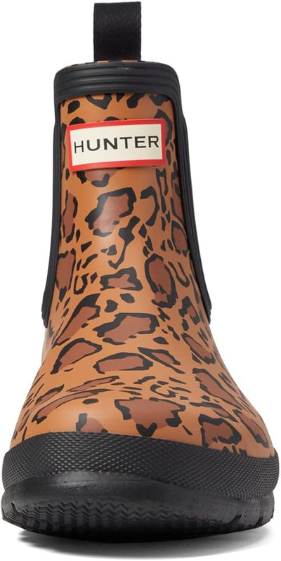 Hunter  Original Chelsea Leopard Short Boots