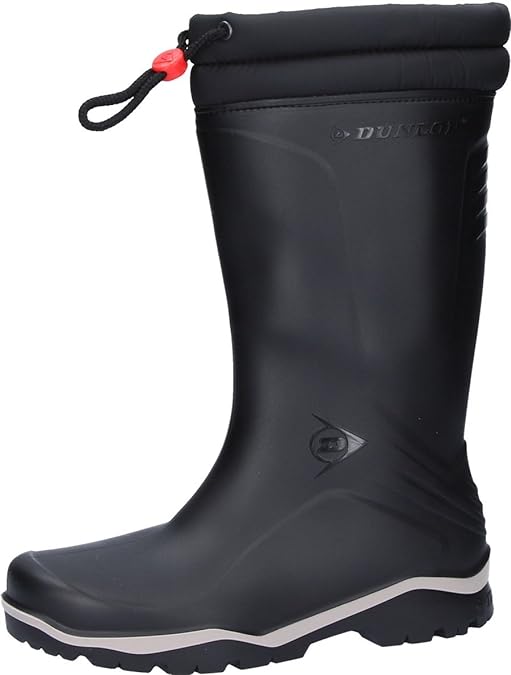 Dunlop Blizzard Winter Wellington Black Boot