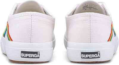 Superga Women's Rainbow Embroidery Trainer